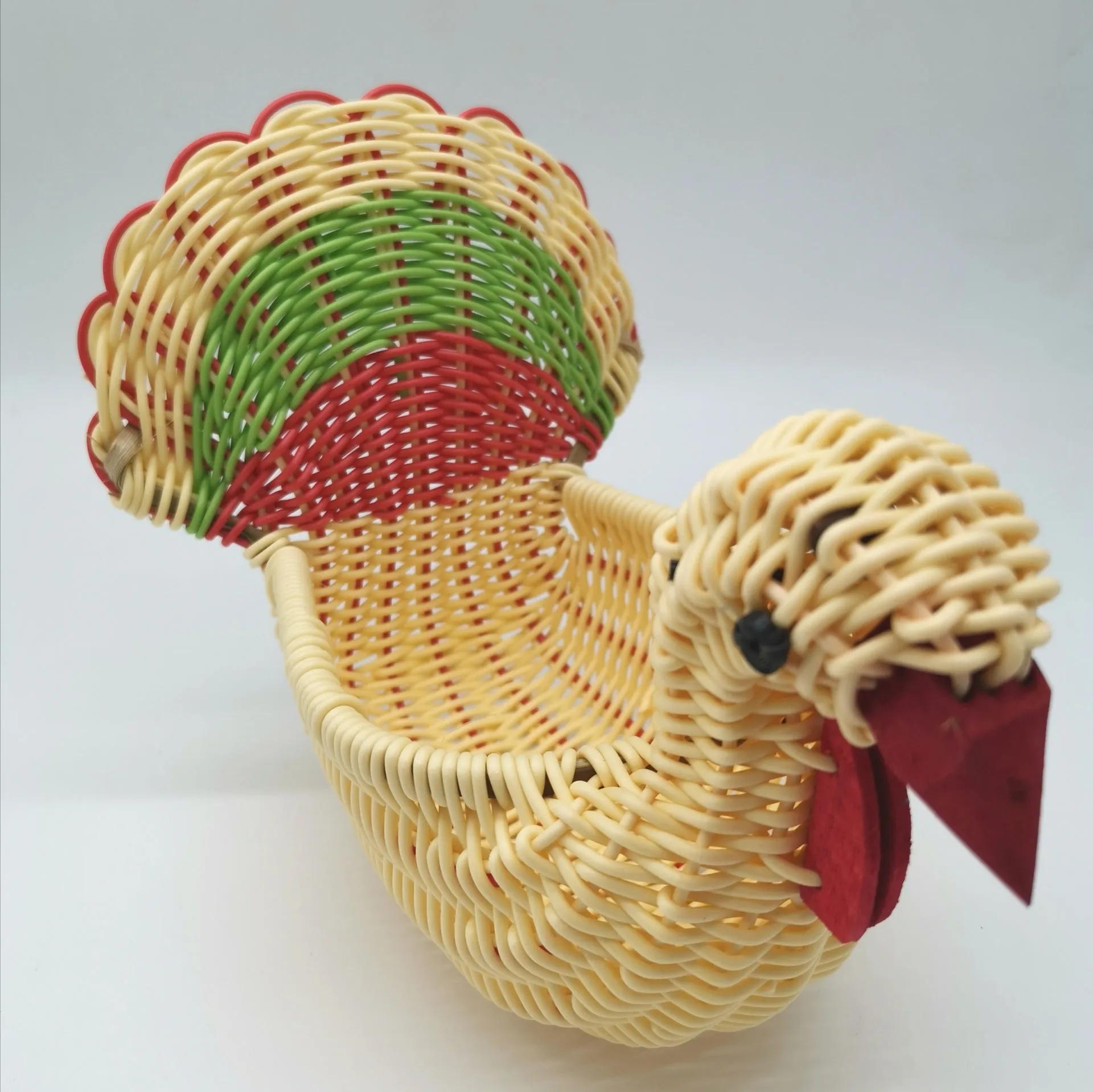 Woven Storage Basket Simulation Animal Storage Basket