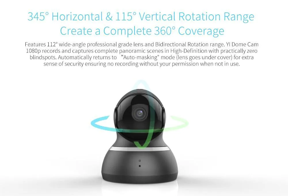 Xiaomi Yi Dome Camera 1080P