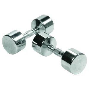 YORK® Chrome Dumbbell 2.5 to 50 lbs