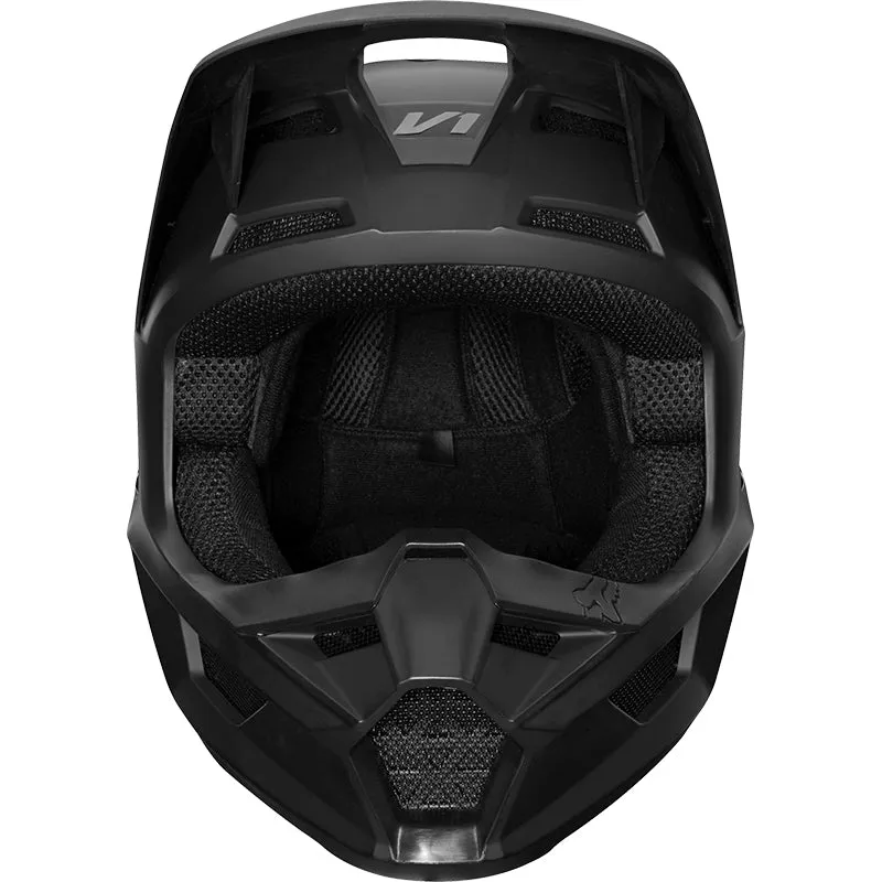 YOUTH V1 MATTE BLACK HELMET ECE [MATTE BLACK] YS