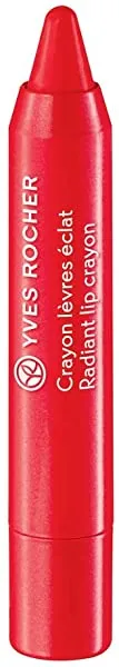 Yves Rocher Radiant Lip Crayon, Colors 2018, 2.5 g. (Watercolor Red)