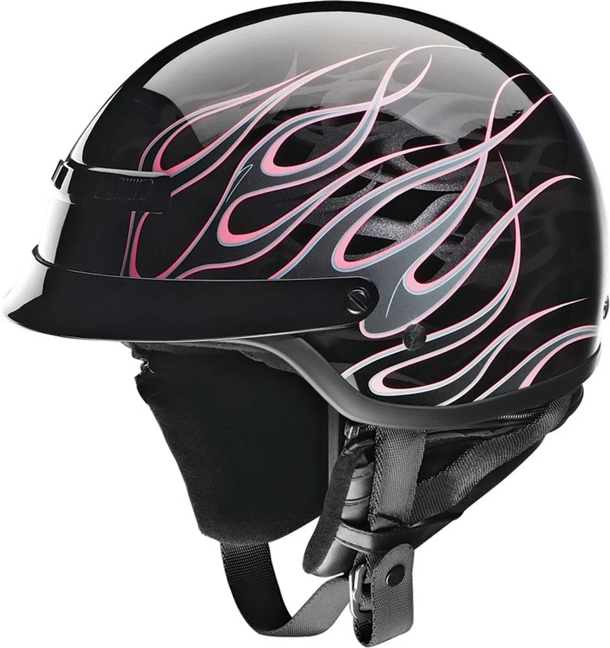 Z1R Nomad Hellfire Black Pink Helmet