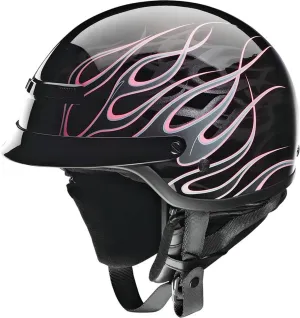 Z1R Nomad Hellfire Black Pink Helmet