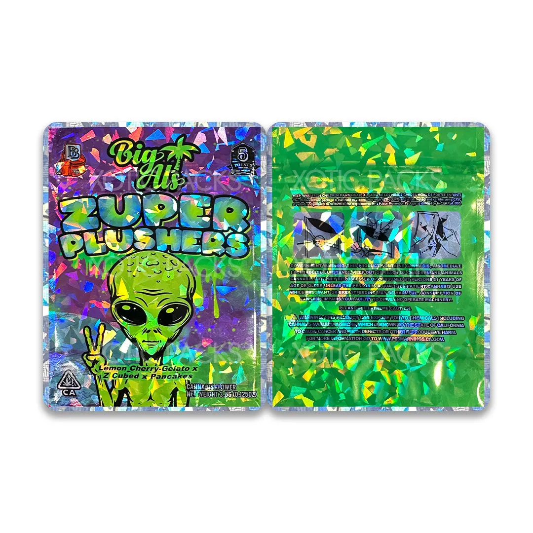 Zuper Plushers Mylar Bag 3.5 Grams